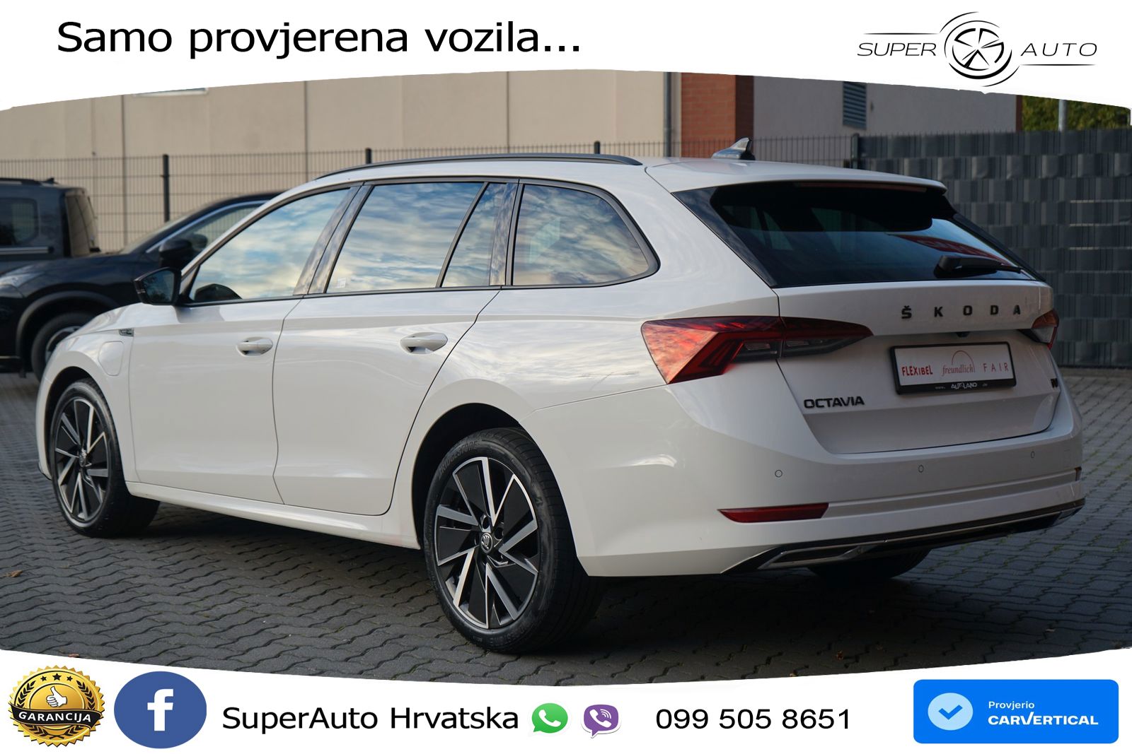 Škoda Octavia Combi iV 1.4 TSI (204 KS) DSG SportLine LED+GR SJED+ACC