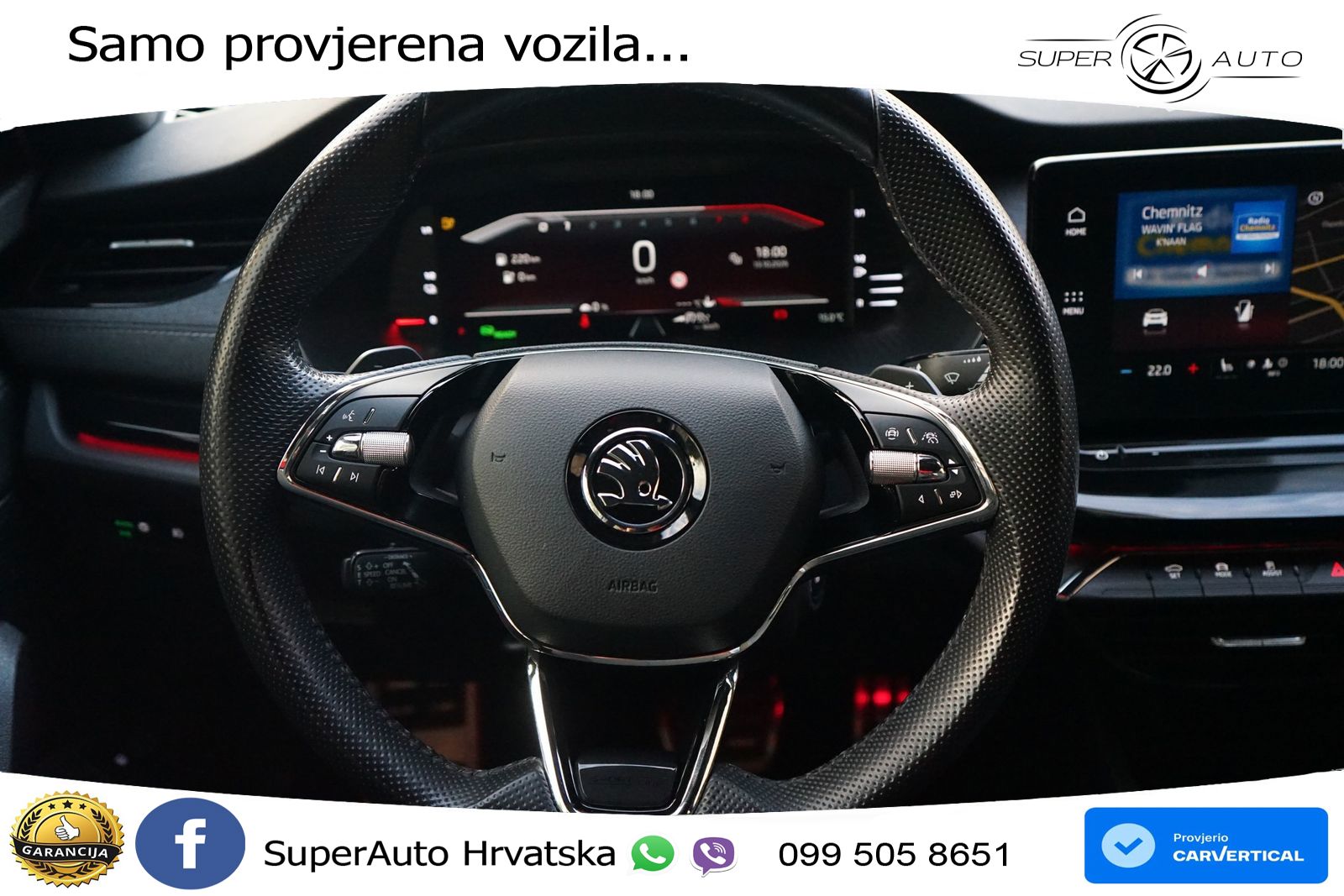 Škoda Octavia Combi iV 1.4 TSI (204 KS) DSG SportLine LED+GR SJED+ACC