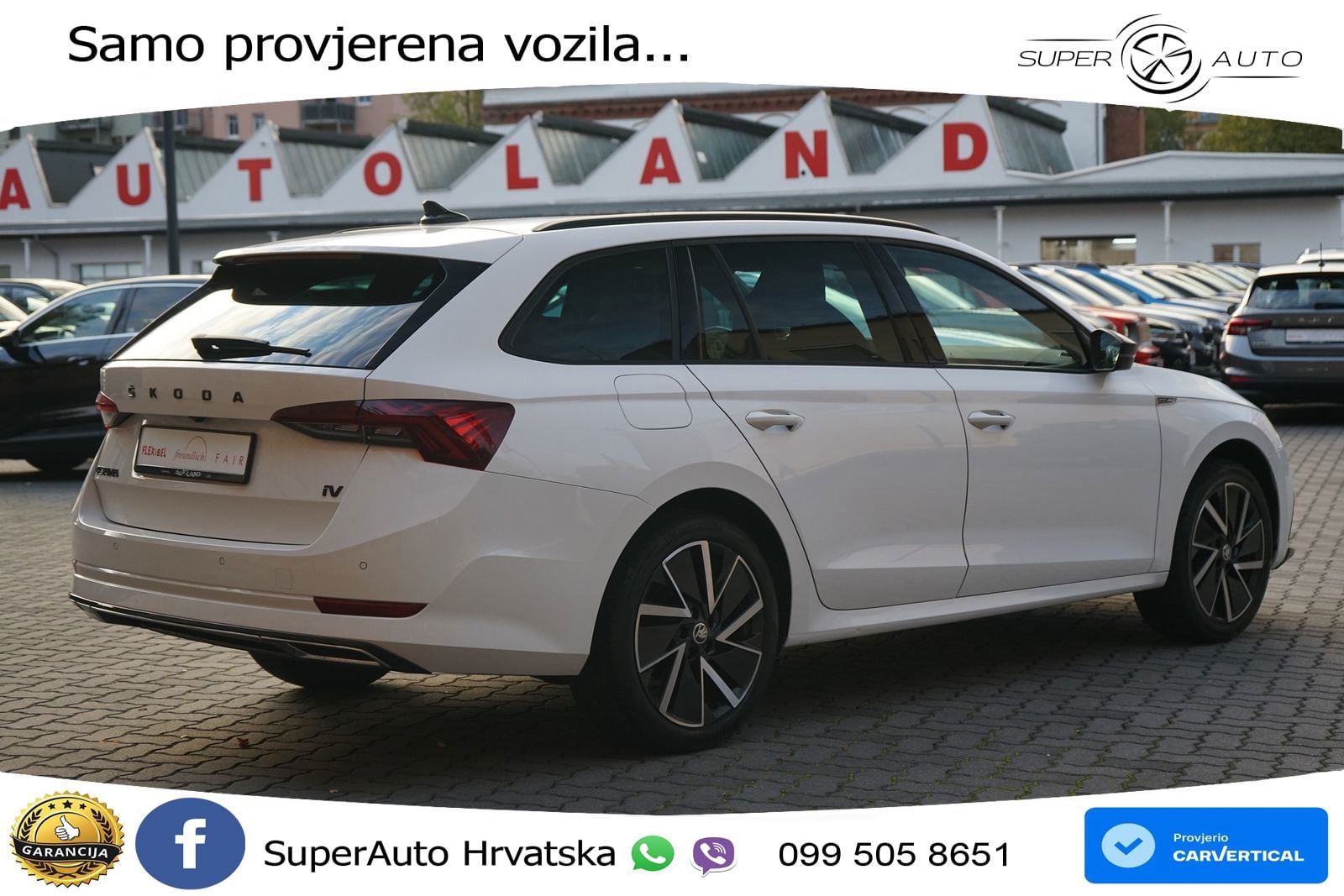 Škoda Octavia Combi iV 1.4 TSI (204 KS) DSG SportLine LED+GR SJED+ACC