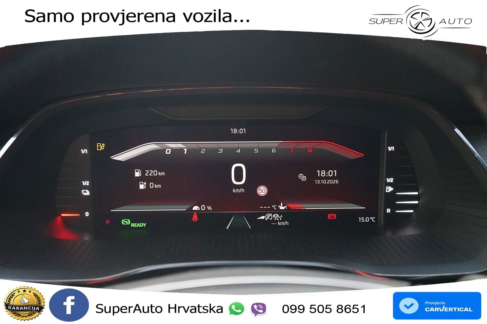 Škoda Octavia Combi iV 1.4 TSI (204 KS) DSG SportLine LED+GR SJED+ACC