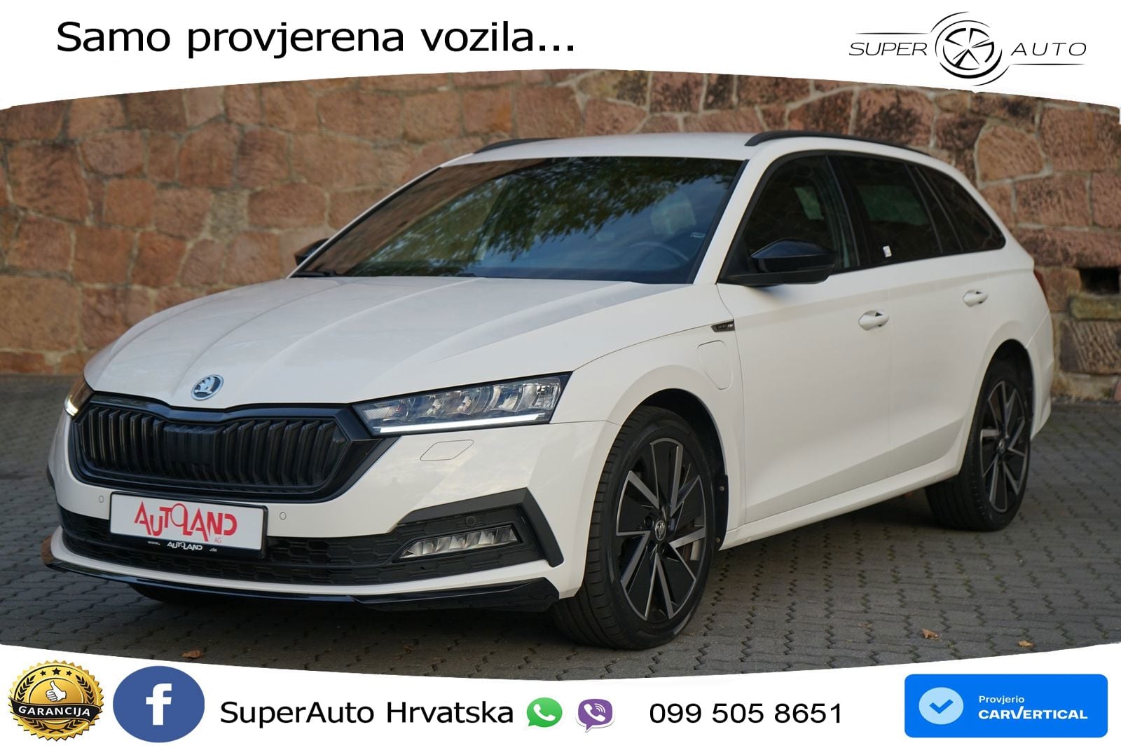 Škoda Octavia Combi iV 1.4 TSI (204 KS) DSG SportLine LED+GR SJED+ACC