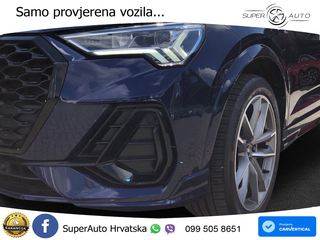 Audi Q3 Sportback 45 TFSIe (245 KS) S tronic S line LED+GR SJED+ACC
