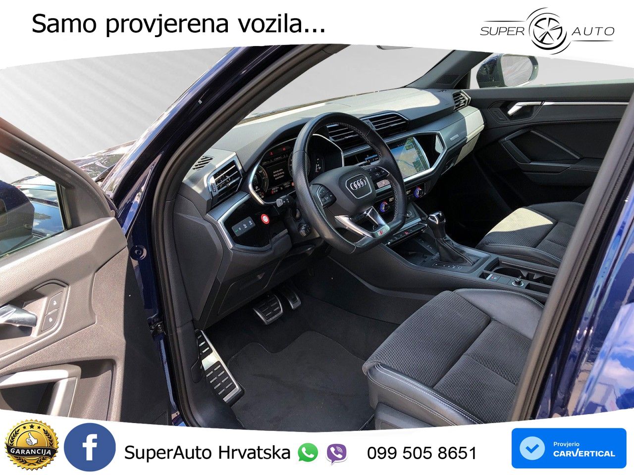 Audi Q3 Sportback 45 TFSIe (245 KS) S tronic S line LED+GR SJED+ACC