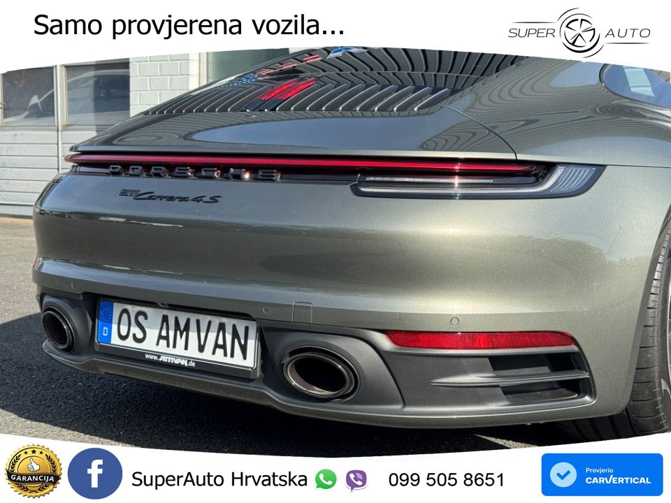 Porsche 911 Carrera 4S 3.0 (450 KS) PDK MATRIX+GR SJED+KAM