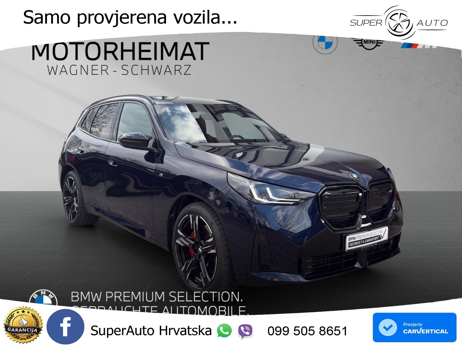BMW X3 M50 xDrive Steptronic M Sport ACC+HEAD+4xGR SJED+360+PANO