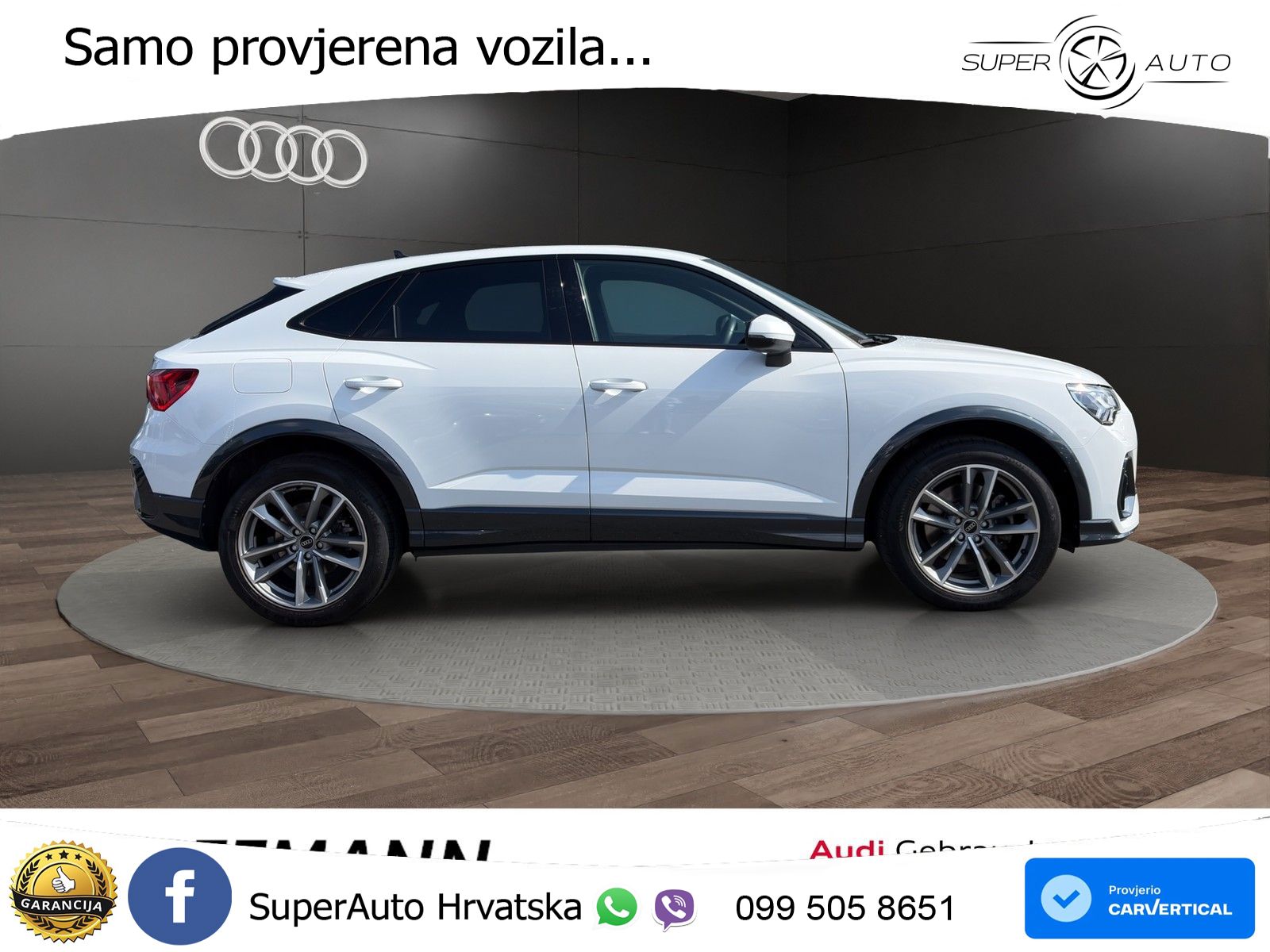 Audi Q3 II Sportback 40 TFSI (190 KS) quattro S tronic S line MATRIX+GR SJED+KAM