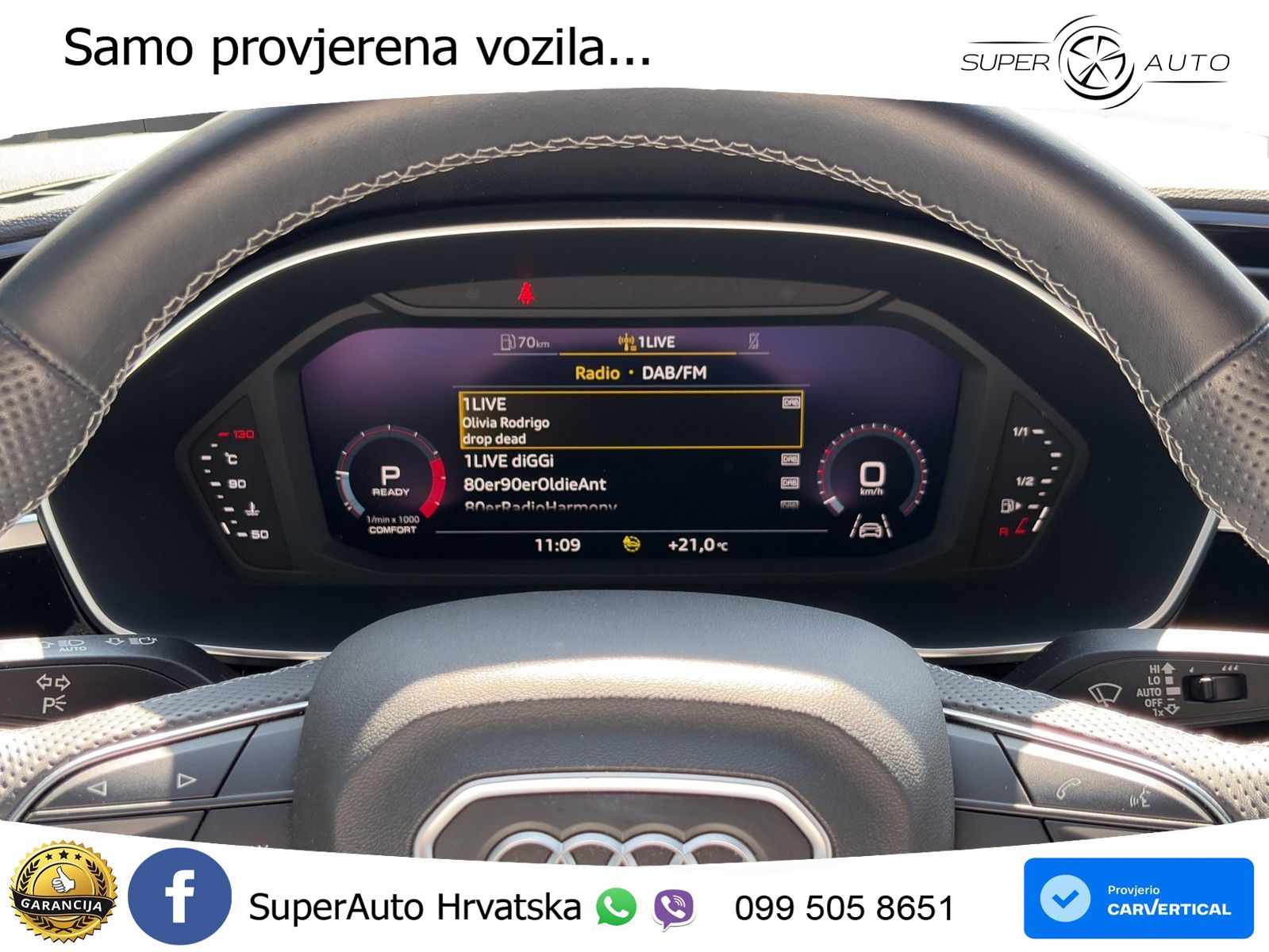 Audi Q3 II Sportback 40 TFSI (190 KS) quattro S tronic S line MATRIX+GR SJED+KAM