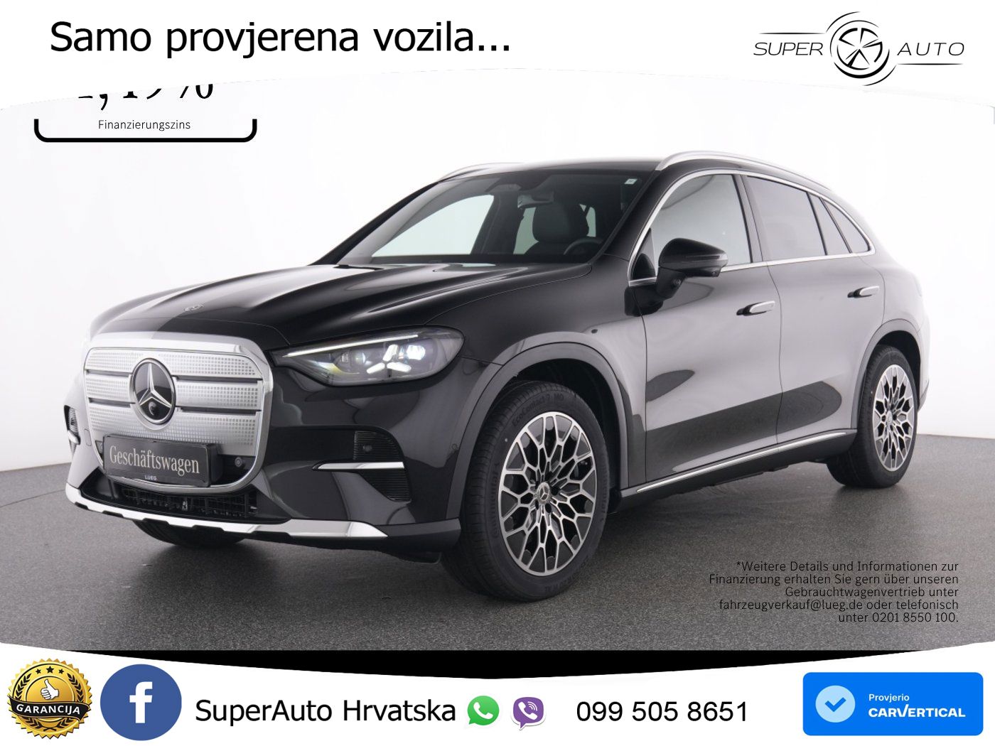 Mercedes GLC 250 85 kWh (354 KS) EQ Technology Avantgarde ACC+GR SJED+360+PANO