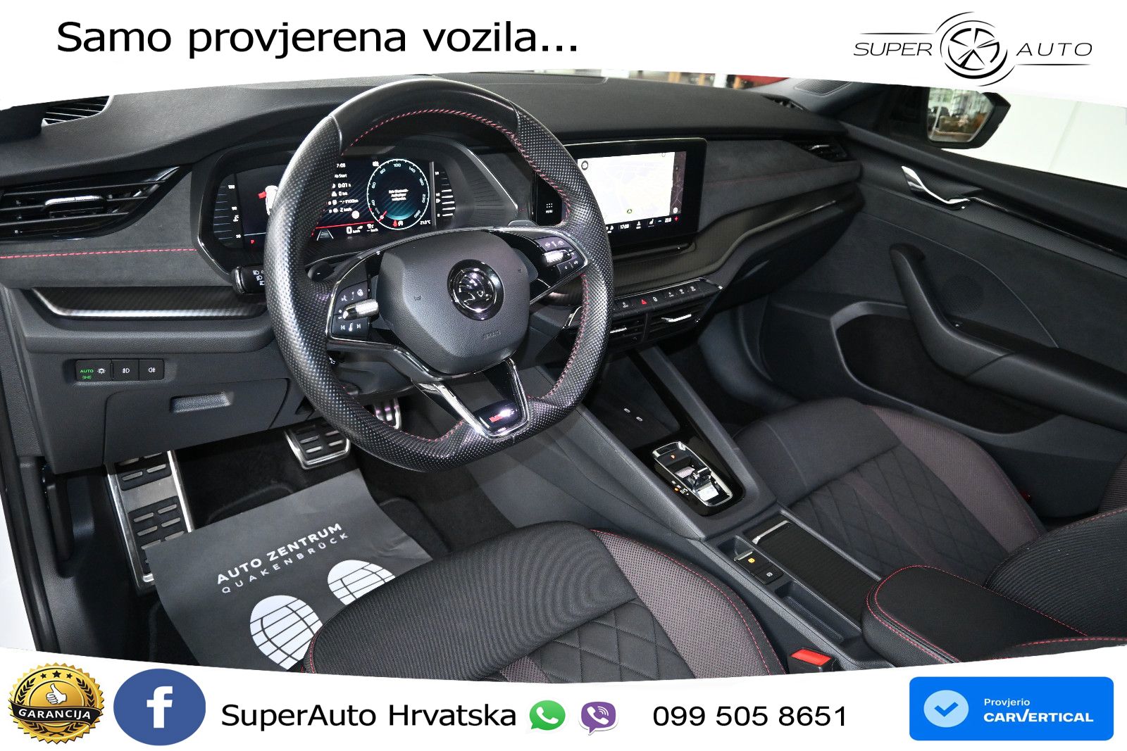 Škoda Octavia Combi RS 2.0 TDI (200 KS) DSG LED+GR SJED+ACC