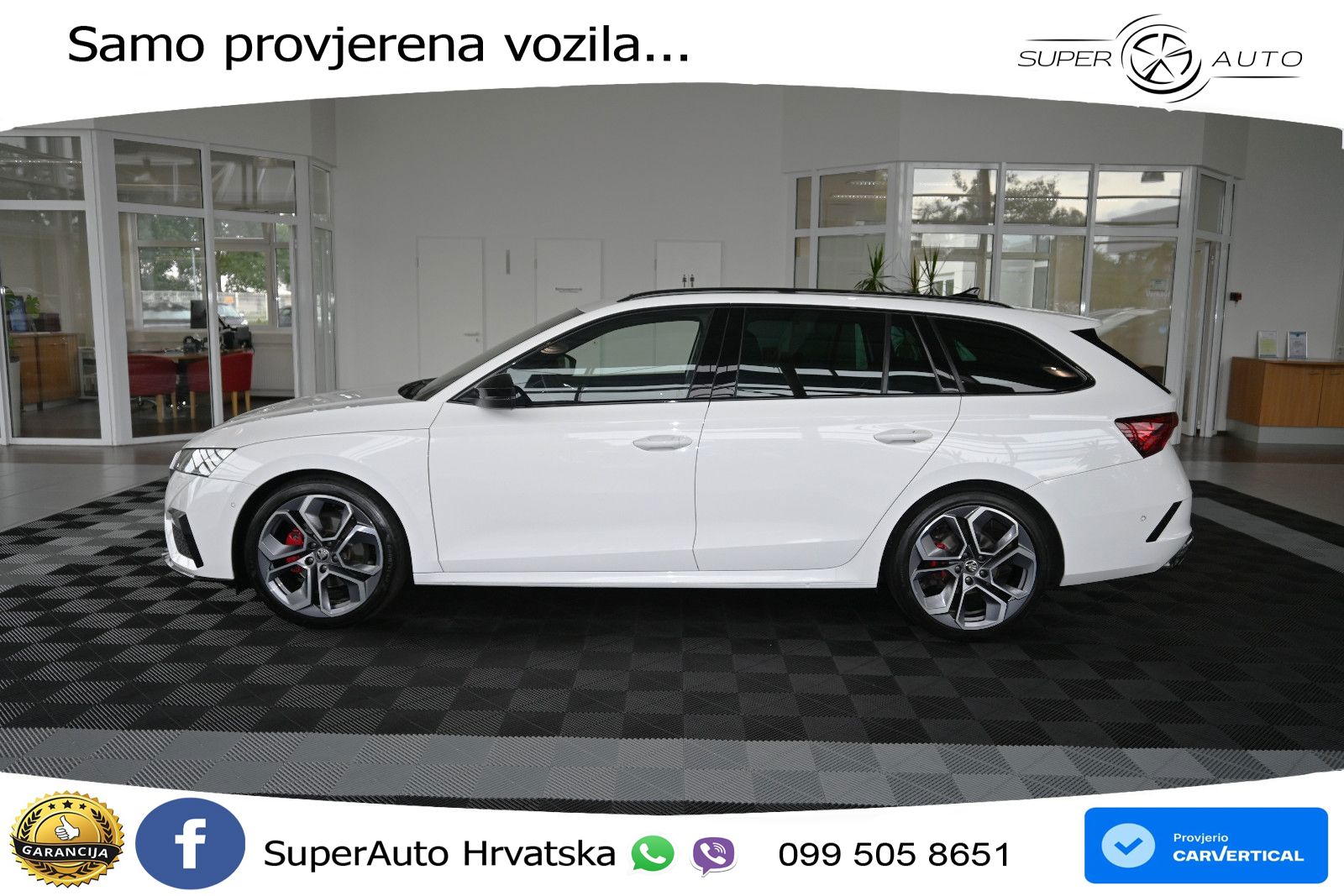 Škoda Octavia Combi RS 2.0 TDI (200 KS) DSG LED+GR SJED+ACC
