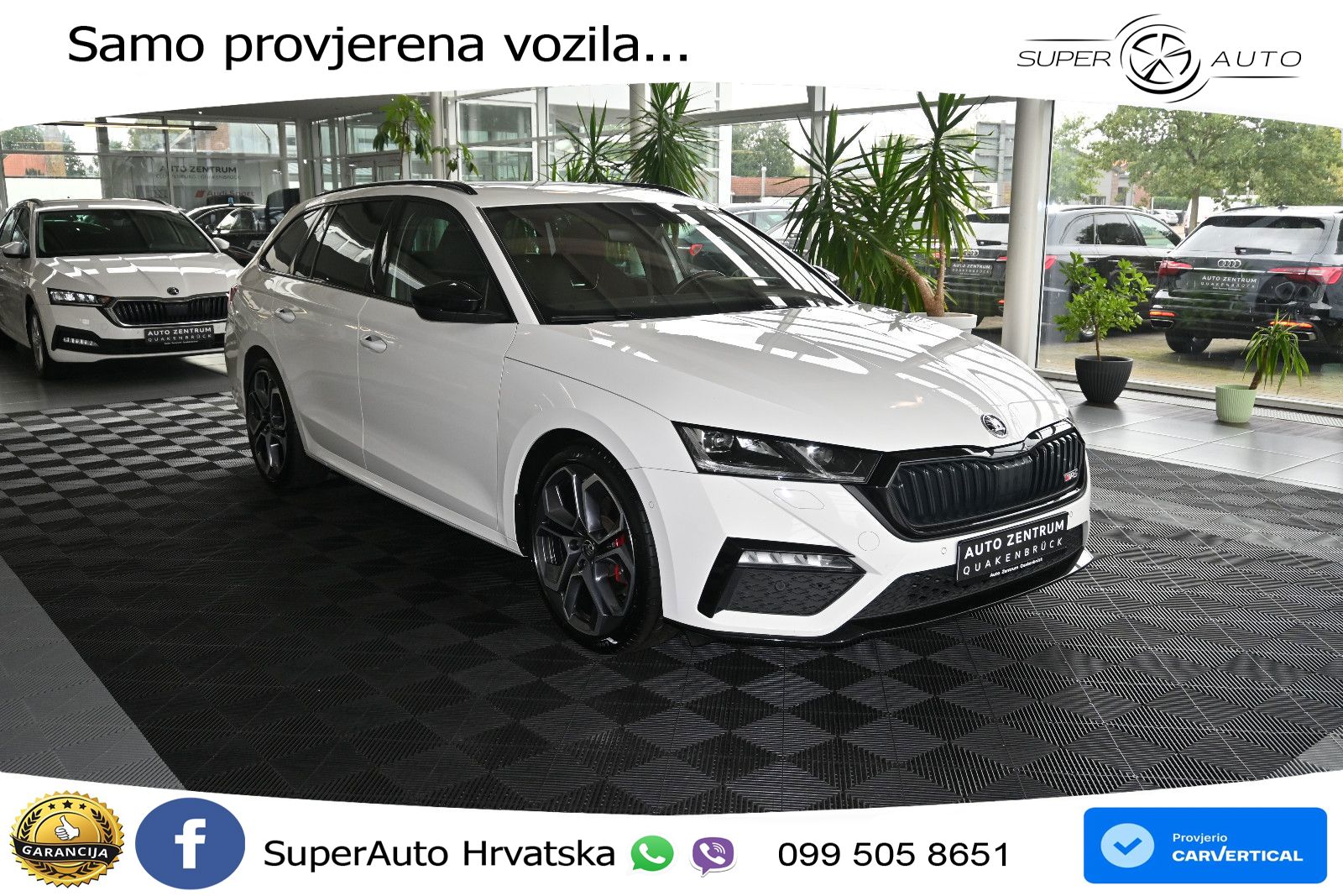 Škoda Octavia Combi RS 2.0 TDI (200 KS) DSG LED+GR SJED+ACC