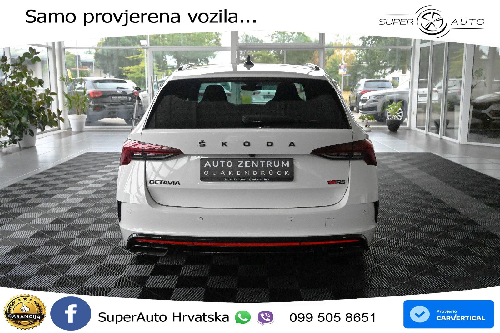 Škoda Octavia Combi RS 2.0 TDI (200 KS) DSG LED+GR SJED+ACC