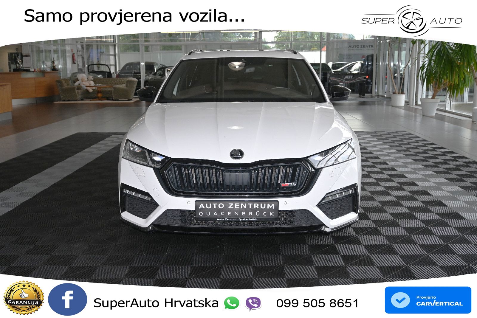 Škoda Octavia Combi RS 2.0 TDI (200 KS) DSG LED+GR SJED+ACC