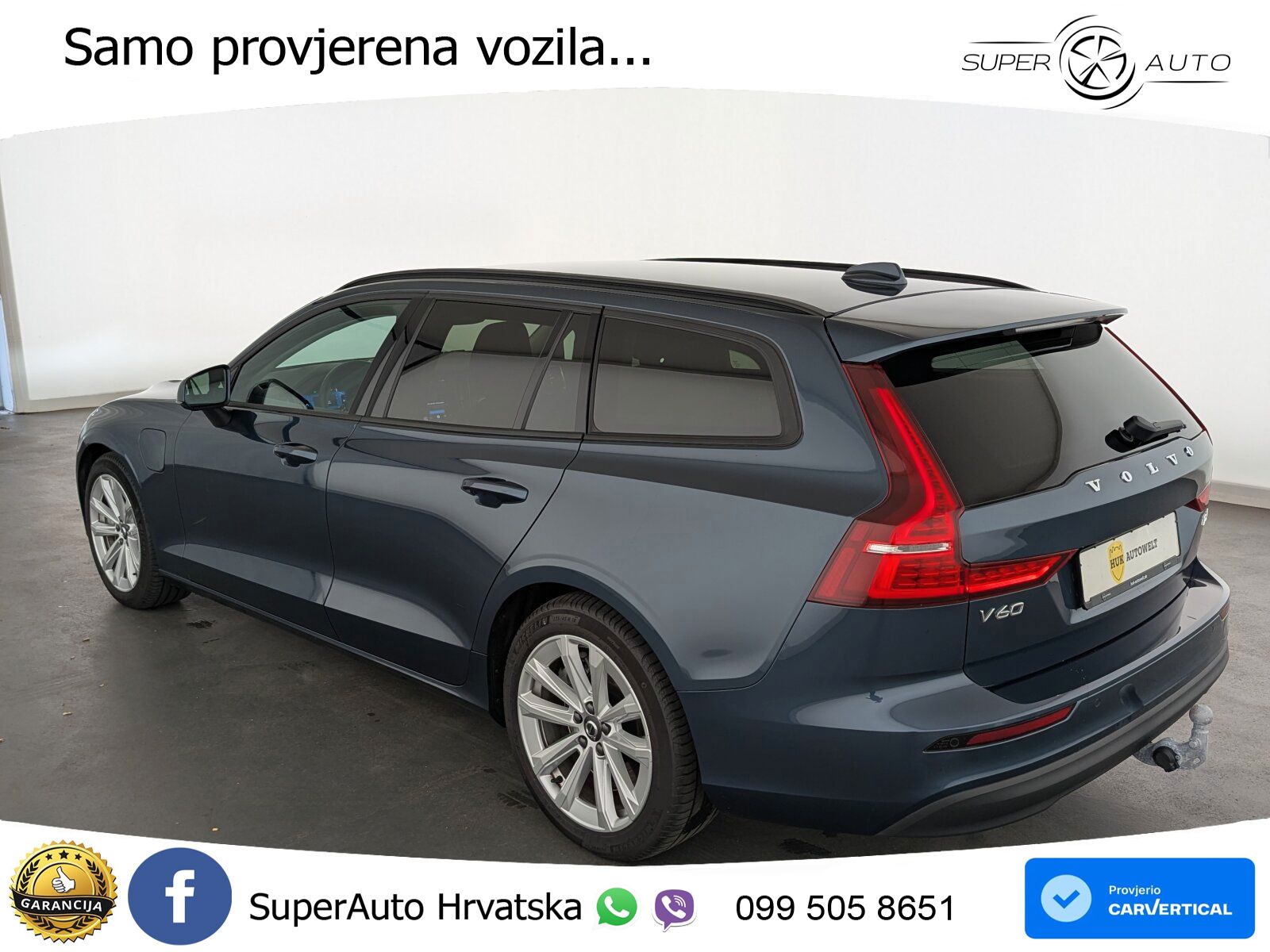 Volvo V60 2.0 T6 AWD Geartronic LED+GR SJED+ACC