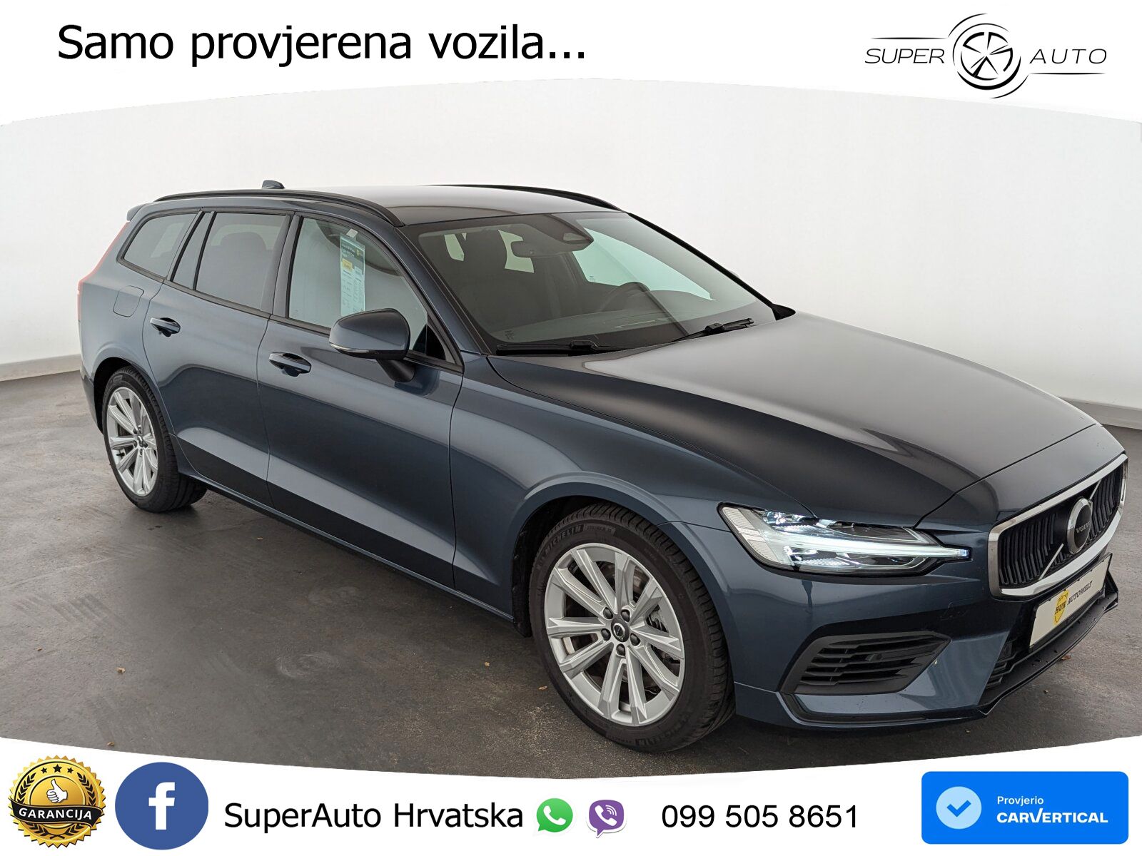 Volvo V60 2.0 T6 AWD Geartronic LED+GR SJED+ACC