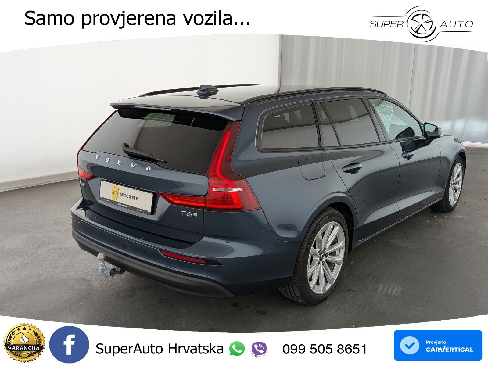 Volvo V60 2.0 T6 AWD Geartronic LED+GR SJED+ACC