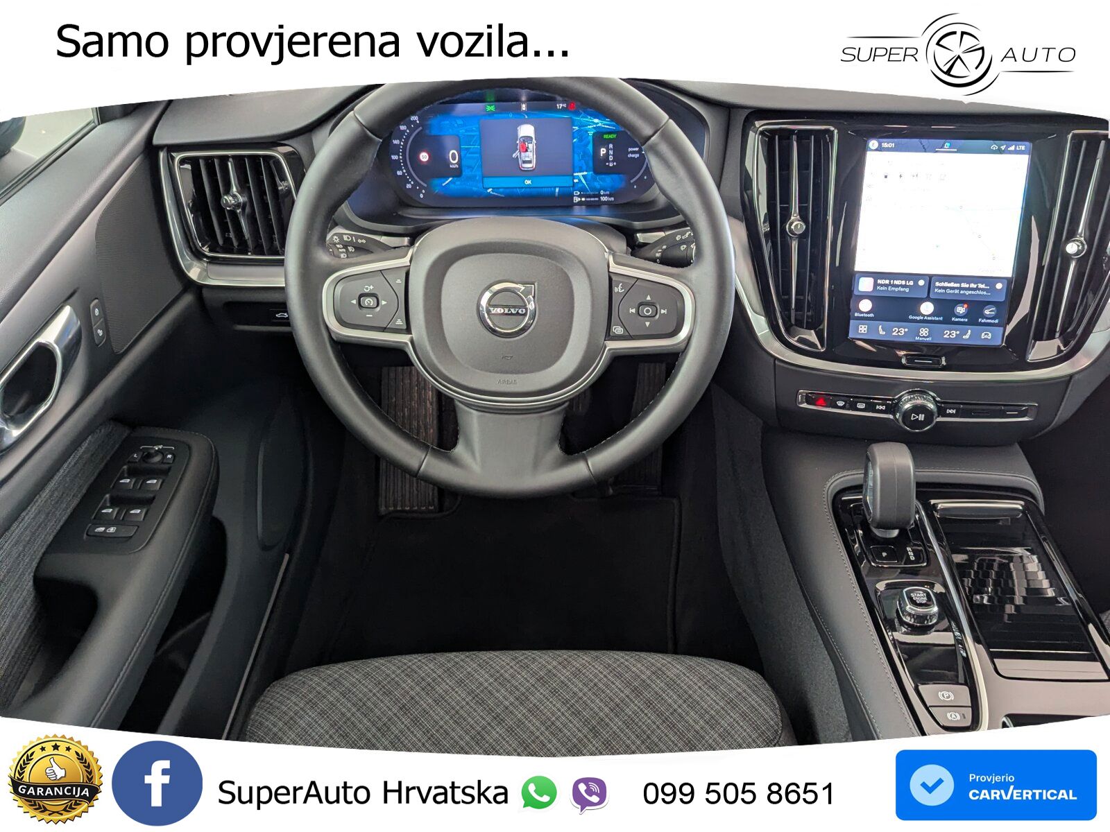Volvo V60 2.0 T6 AWD Geartronic LED+GR SJED+ACC