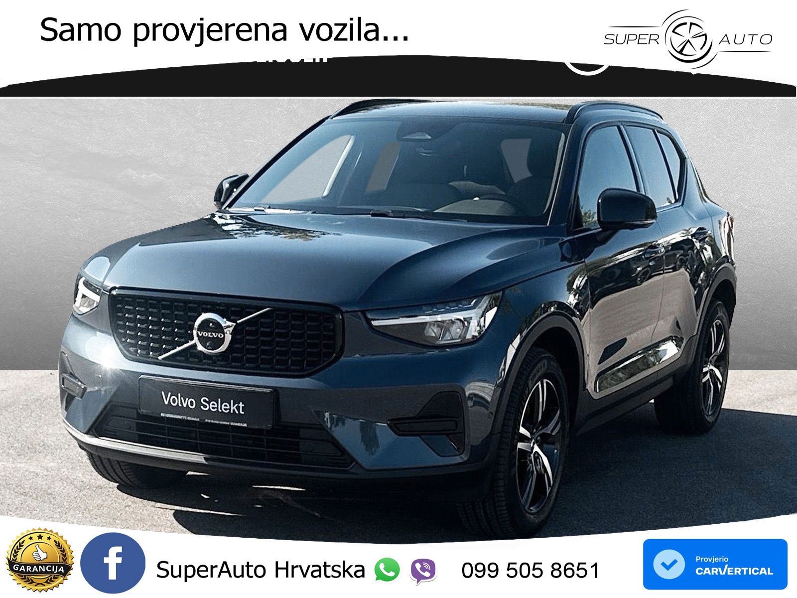 Volvo XC40 2.0 B4 197 KS Automatic LED+GR SJED+ACC