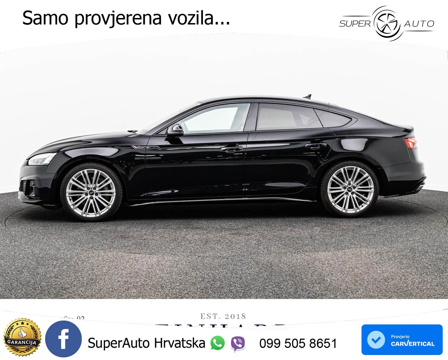 Audi A5 Sportback 45 TFSI (265 KS) quattro S tronic 2x S line MATRIX+GR SJED+KAM