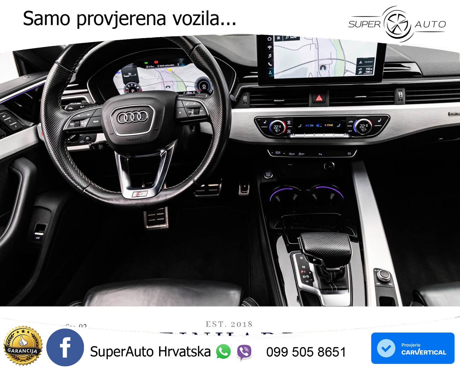 Audi A5 Sportback 45 TFSI (265 KS) quattro S tronic 2x S line MATRIX+GR SJED+KAM