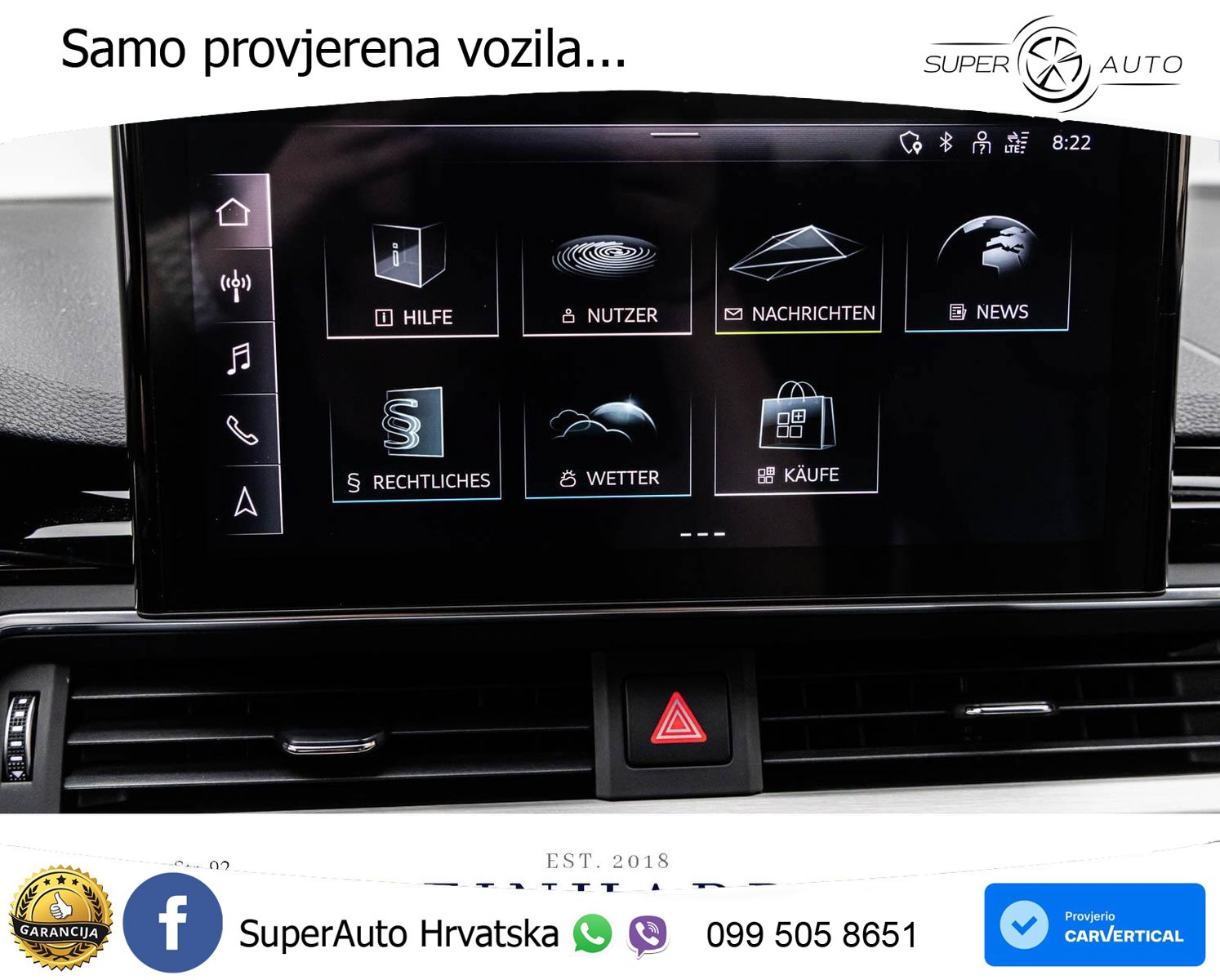 Audi A5 Sportback 45 TFSI (265 KS) quattro S tronic 2x S line MATRIX+GR SJED+KAM