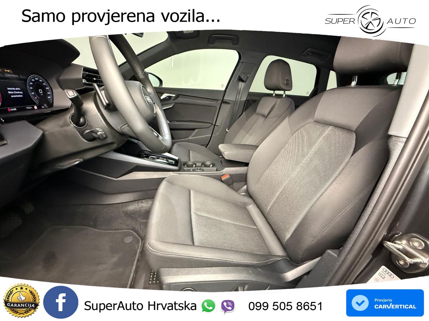 Audi A3 Sportback 30 TFSI (116 KS) Mild Hybrid S tronic LED+GR SJED+ACC