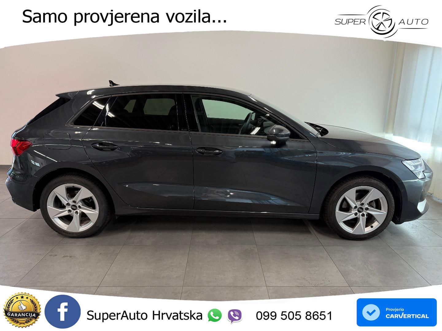 Audi A3 Sportback 30 TFSI (116 KS) Mild Hybrid S tronic LED+GR SJED+ACC