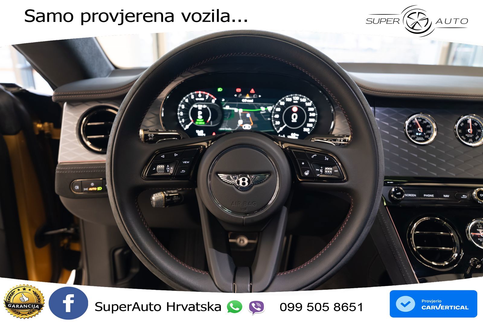 Bentley Continental GT IV 4.0 V8 TFSi (782 KS) AWD DCT LED+GR SJED+ACC
