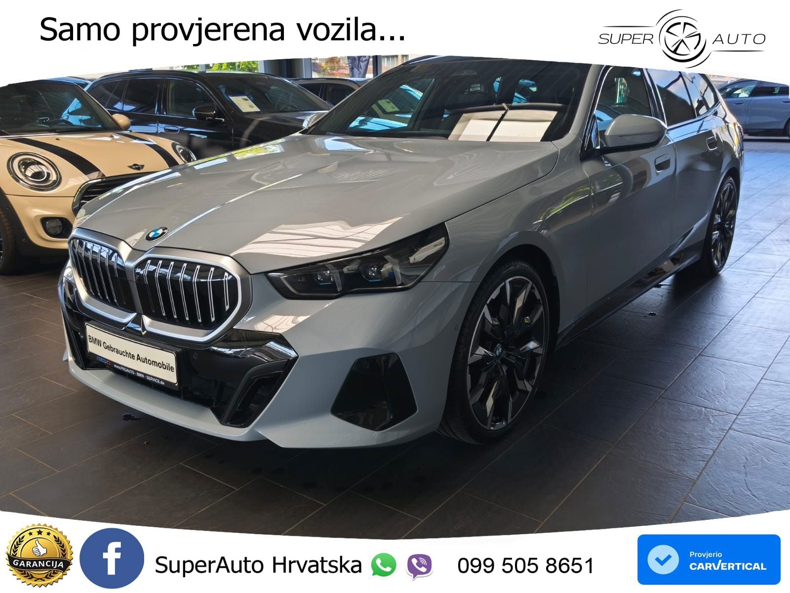BMW 520d Touring (197 KS) xDrive Steptronic M Sport ACC+HEAD+GR SJED+360+PANO