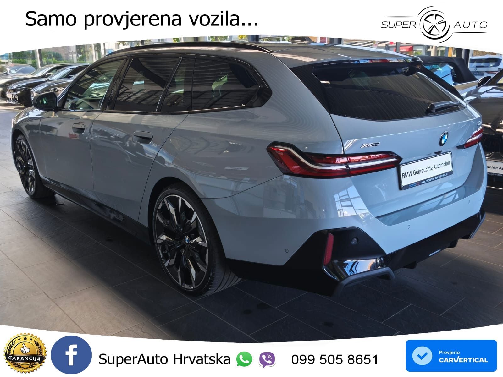 BMW 520d Touring (197 KS) xDrive Steptronic M Sport ACC+HEAD+GR SJED+360+PANO