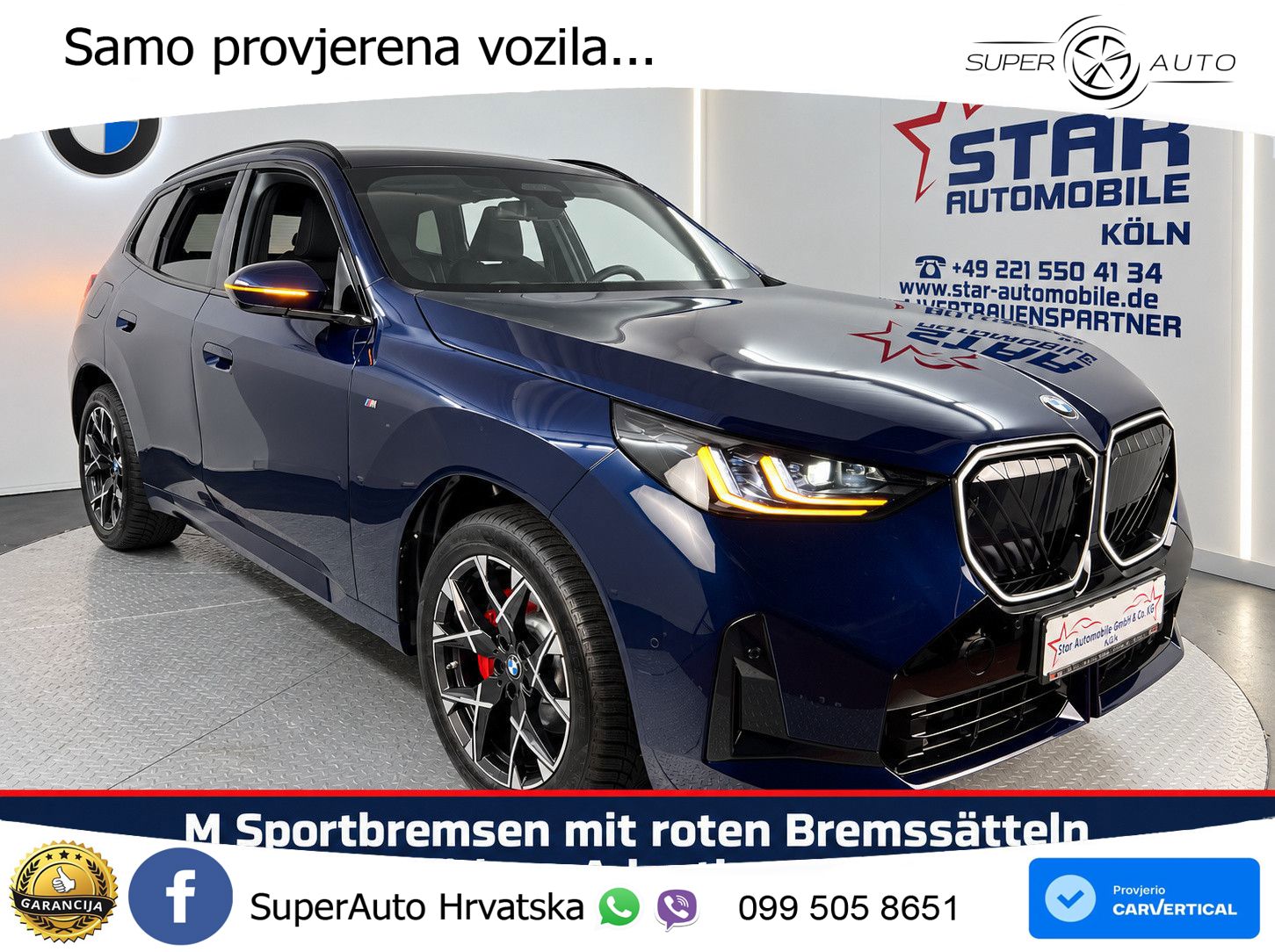 BMW X3 20d xDrive Steptronic M Sport ACC+HEAD+4xGR SJED+360+PANO