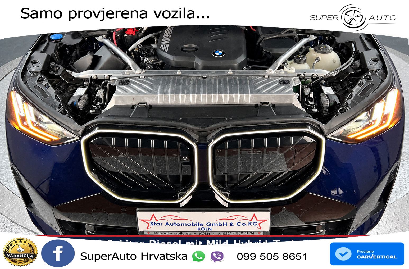 BMW X3 20d xDrive Steptronic M Sport ACC+HEAD+4xGR SJED+360+PANO