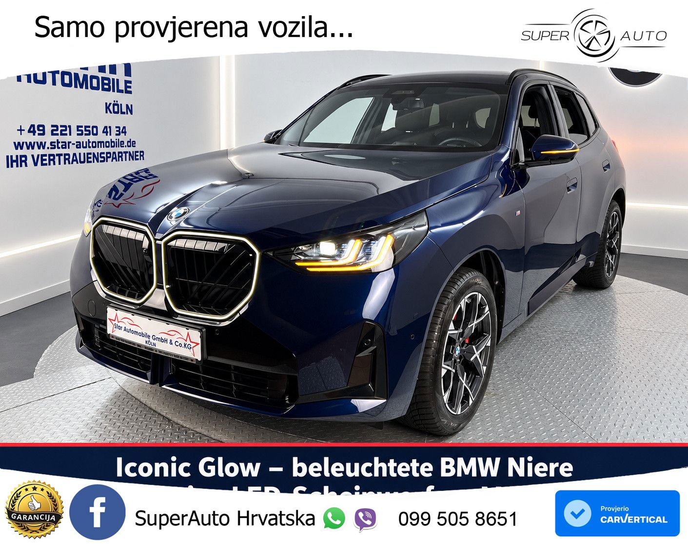 BMW X3 20d xDrive Steptronic M Sport ACC+HEAD+4xGR SJED+360+PANO