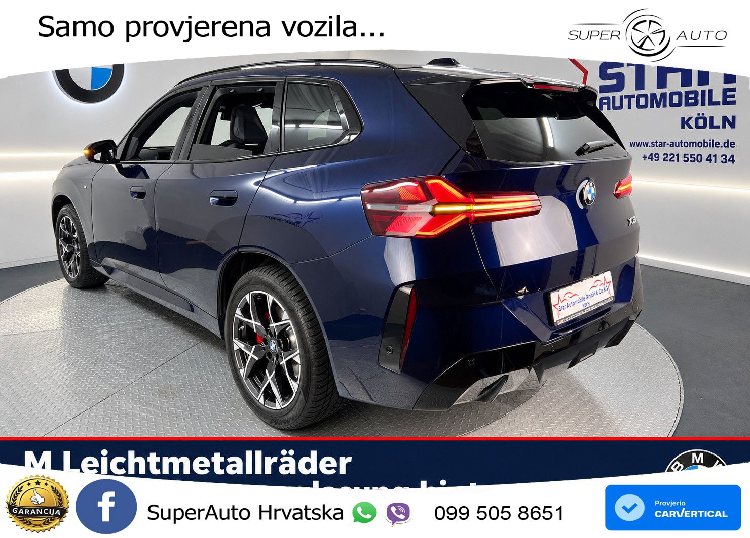 BMW X3 20d xDrive Steptronic M Sport ACC+HEAD+4xGR SJED+360+PANO