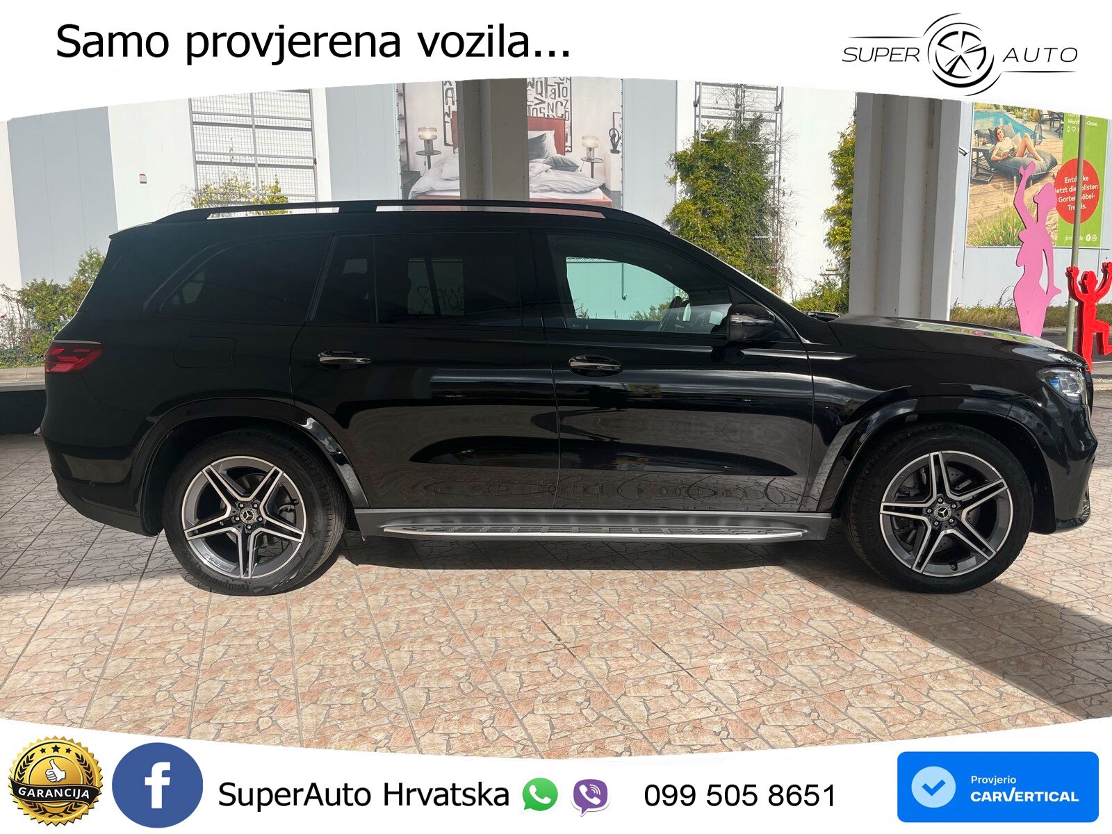 Mercedes-Benz GLS GLS 450d EQ Boost 4MATIC 9G-TRONIC AMG ZRAČNI+ACC+GR SJED+360+PANO