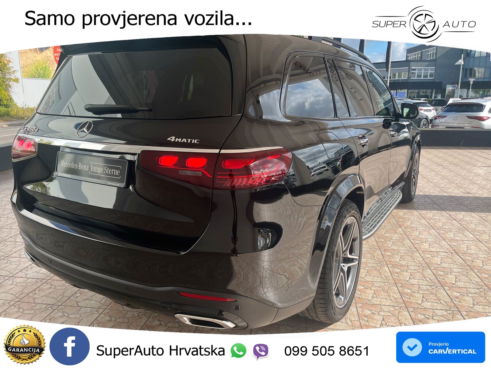 Mercedes-Benz GLS GLS 450d EQ Boost 4MATIC 9G-TRONIC AMG ZRAČNI+ACC+GR SJED+360+PANO