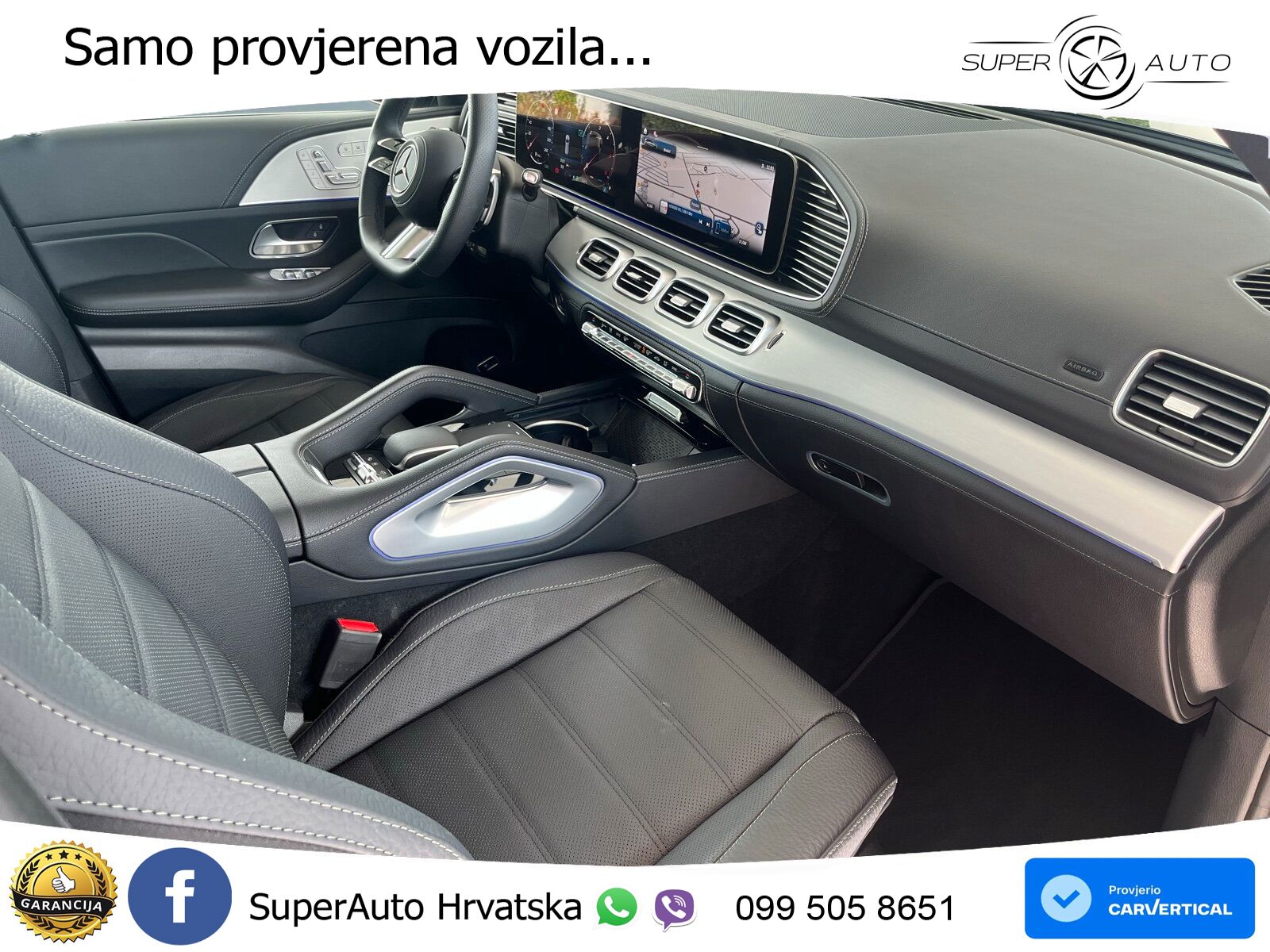 Mercedes-Benz GLS GLS 450d EQ Boost 4MATIC 9G-TRONIC AMG ZRAČNI+ACC+GR SJED+360+PANO