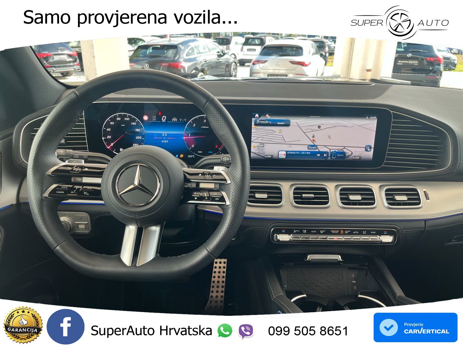 Mercedes-Benz GLS GLS 450d EQ Boost 4MATIC 9G-TRONIC AMG ZRAČNI+ACC+GR SJED+360+PANO