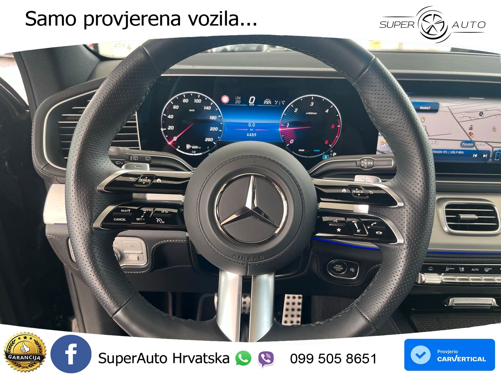 Mercedes-Benz GLS GLS 450d EQ Boost 4MATIC 9G-TRONIC AMG ZRAČNI+ACC+GR SJED+360+PANO