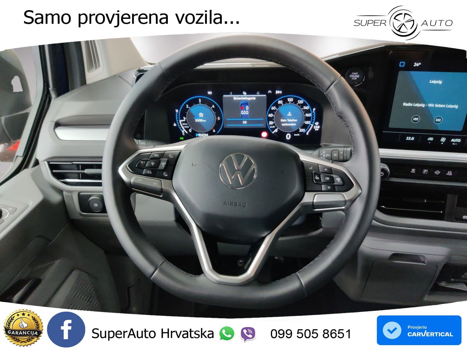 Volkswagen T7 Transporter Kasten Plus 2.0 TDI DSG/5J.Garant 150 KS