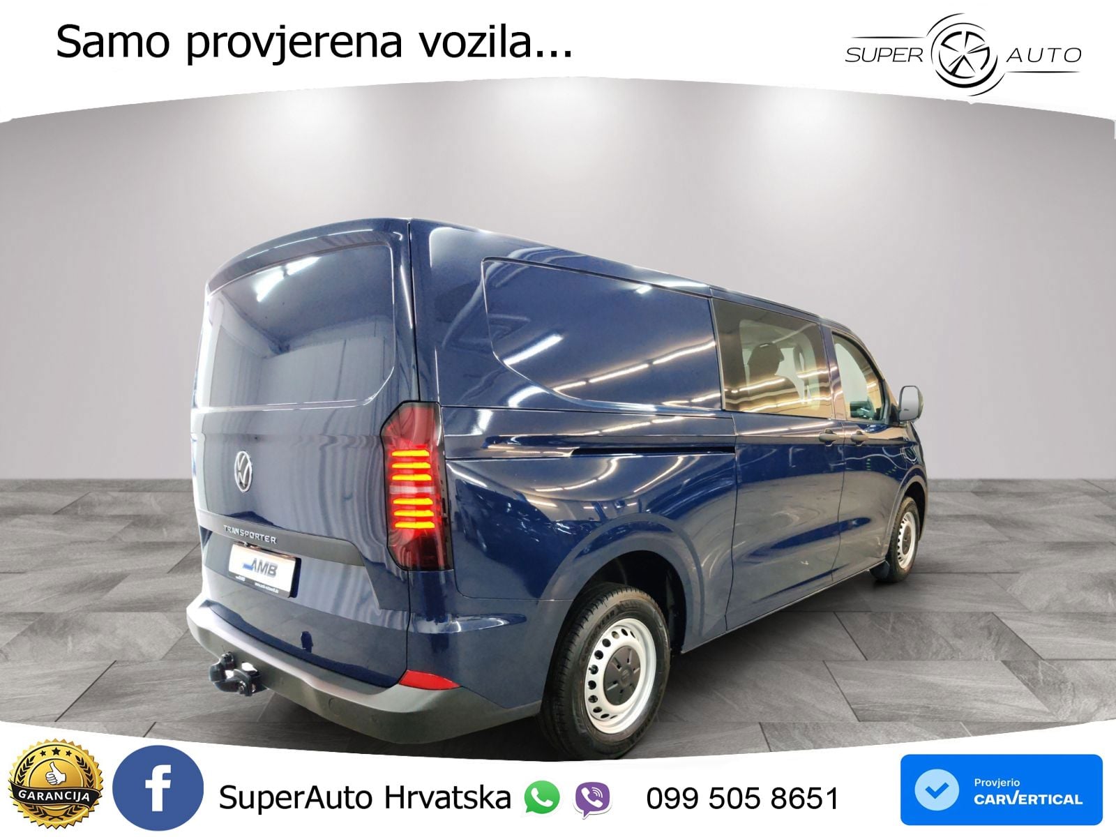Volkswagen T7 Transporter Kasten Plus 2.0 TDI DSG/5J.Garant 150 KS