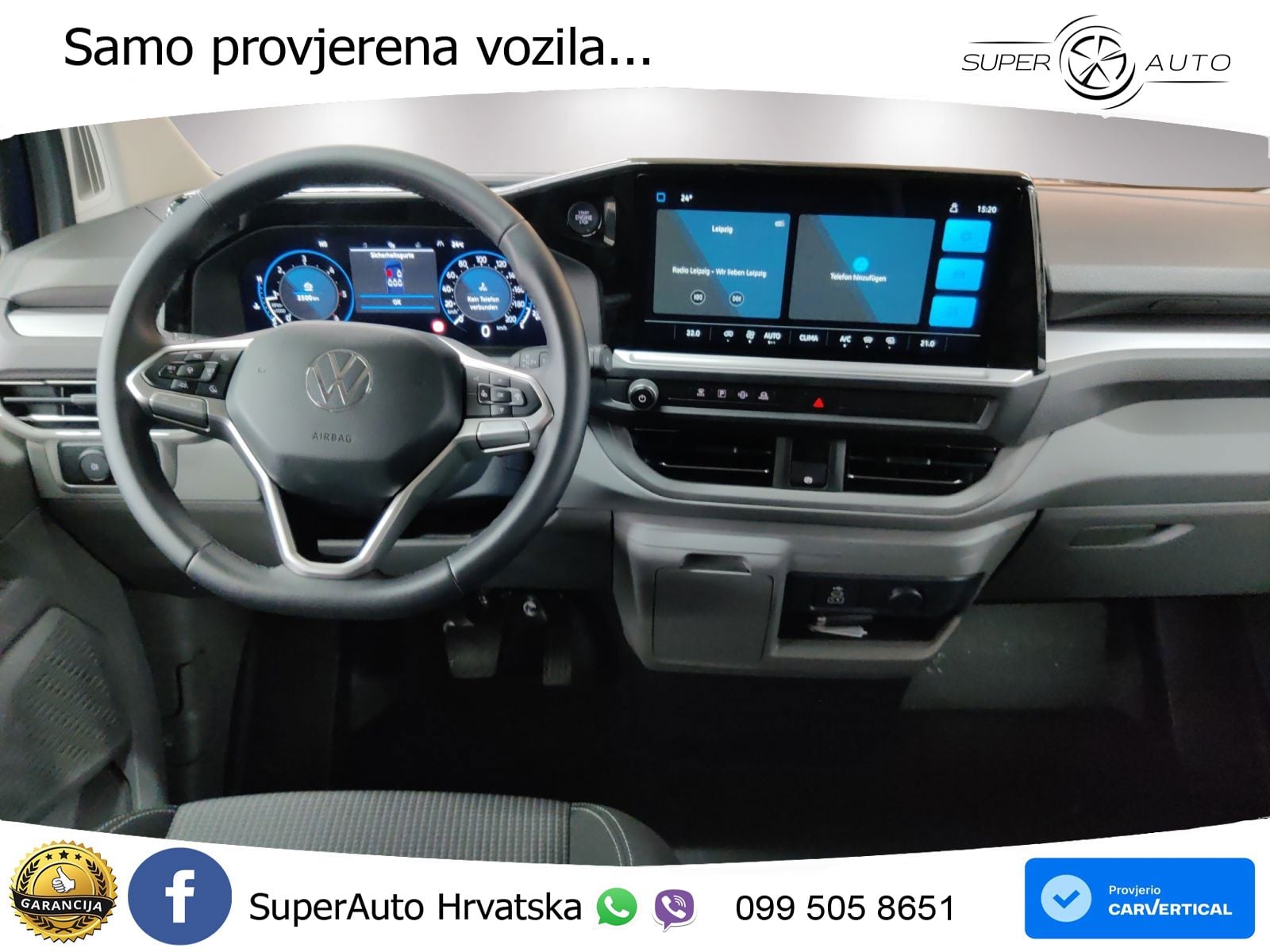 Volkswagen T7 Transporter Kasten Plus 2.0 TDI DSG/5J.Garant 150 KS