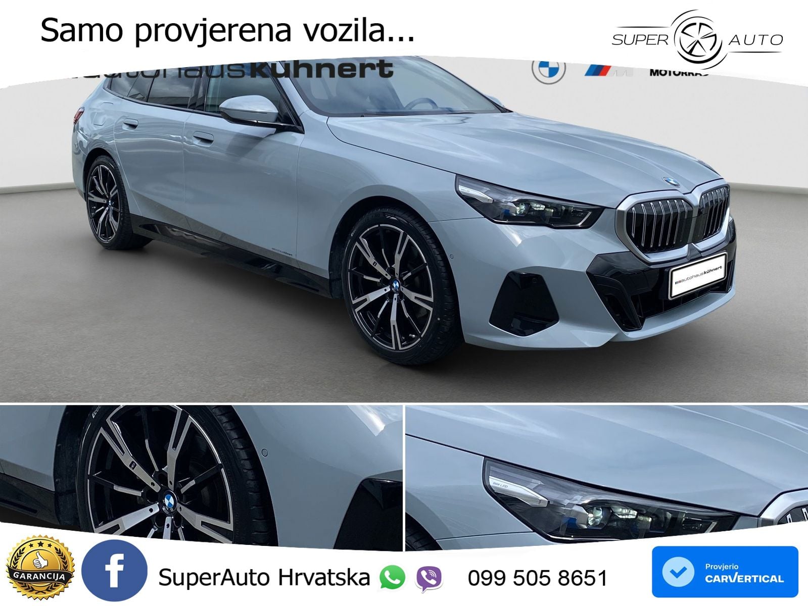 BMW 520d Touring (197 KS) Steptronic M Sport LED+GR SJED+ACC