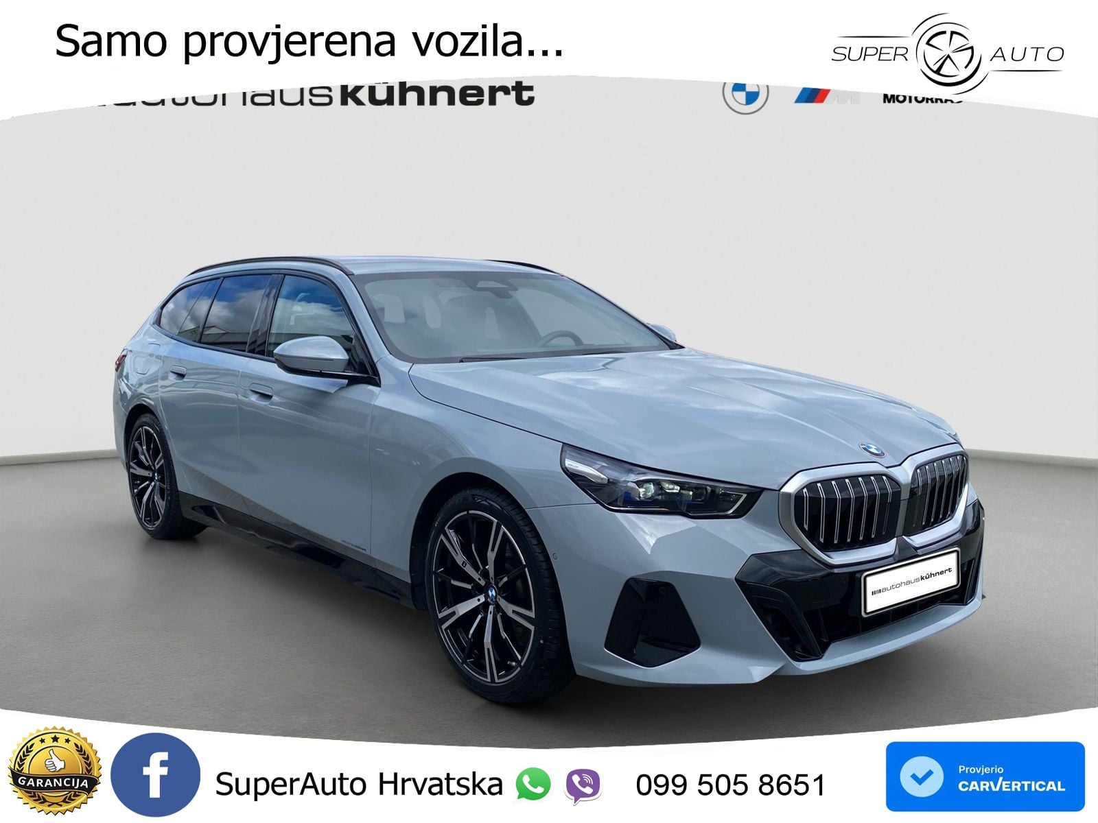BMW 520d Touring (197 KS) Steptronic M Sport LED+GR SJED+ACC
