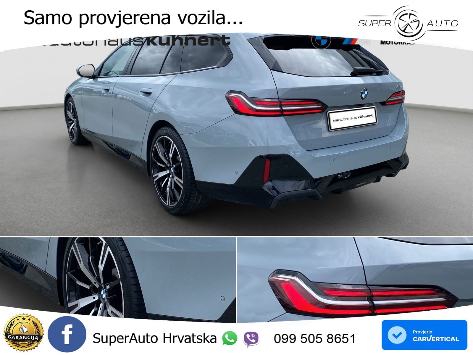 BMW 520d Touring (197 KS) Steptronic M Sport LED+GR SJED+ACC