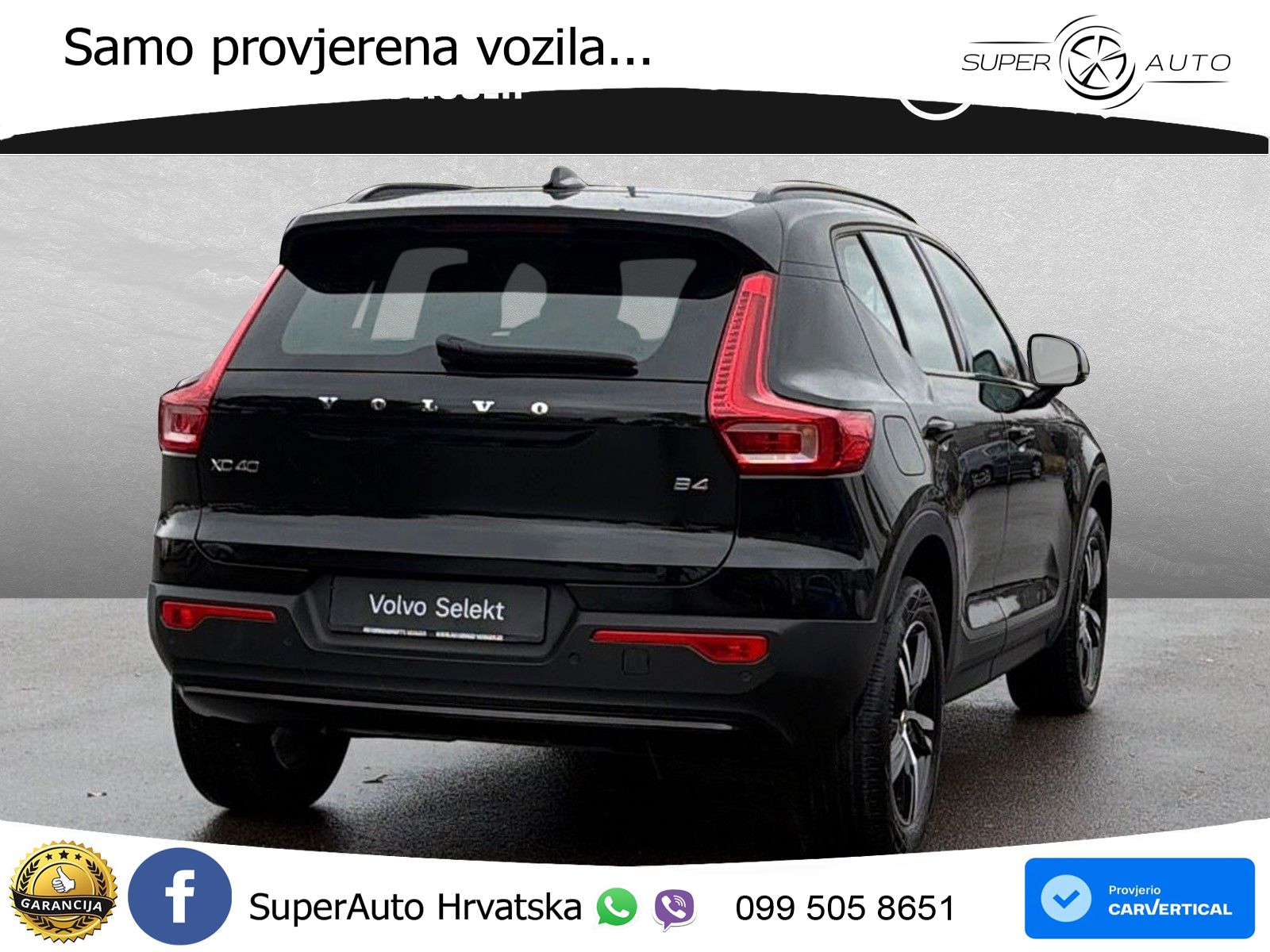 Volvo XC40 2.0 B4 AWD 197 KS Automatic LED+GR SJED+ACC