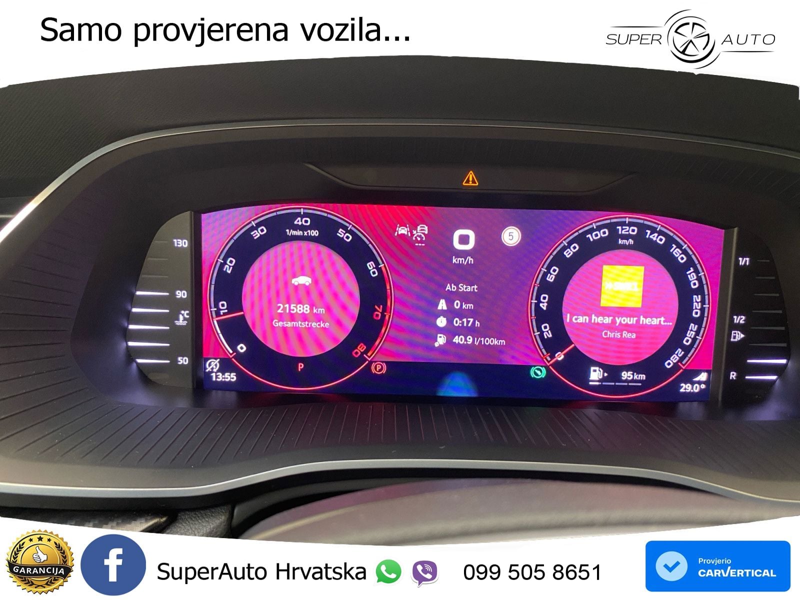 Škoda Octavia Combi RS 2.0 TSI (265 KS) DSG LED+GR SJED+ACC