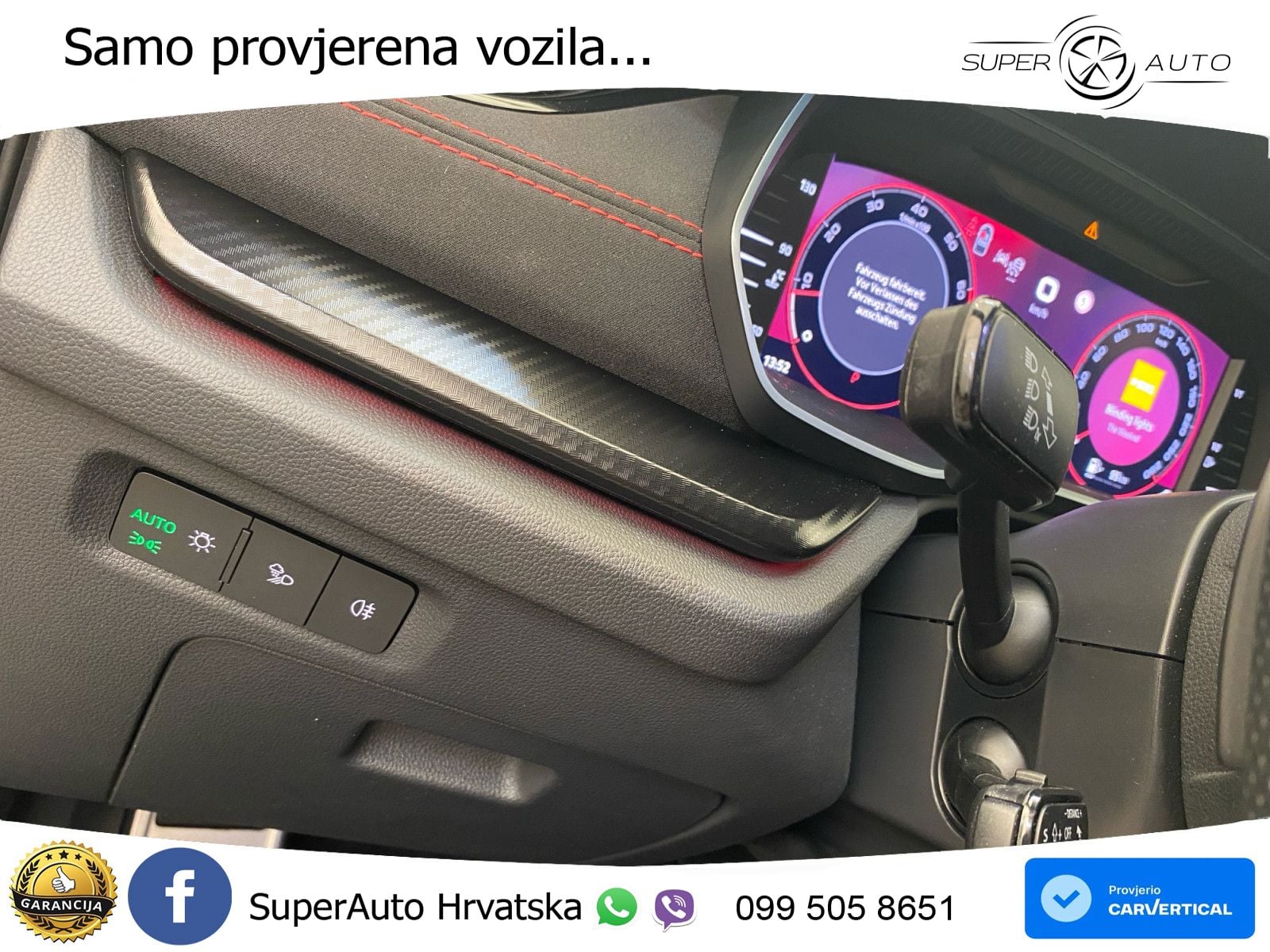 Škoda Octavia Combi RS 2.0 TSI (265 KS) DSG LED+GR SJED+ACC