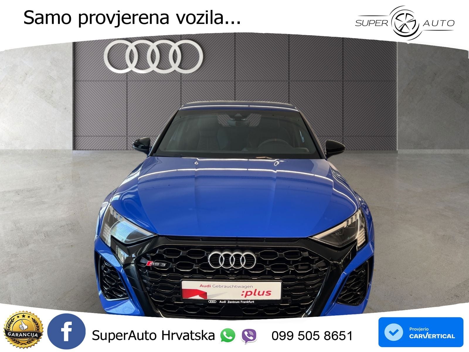 Audi RS3 Sedan 2.5 TFSI (400 KS) quattro S tronic MATRIX+GR SJED+KAM
