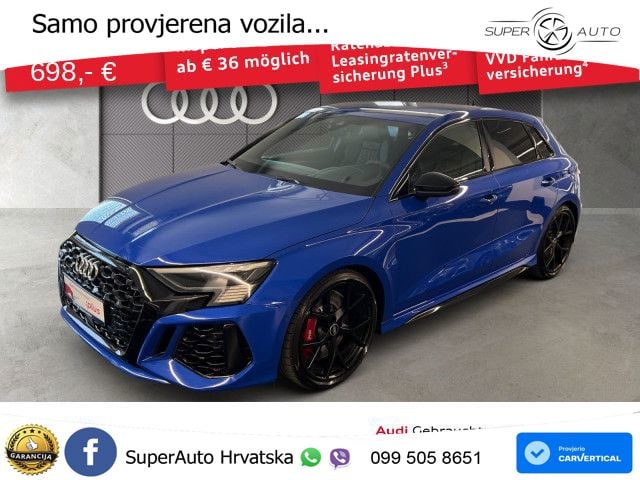 Audi RS3 Sedan 2.5 TFSI (400 KS) quattro S tronic MATRIX+GR SJED+KAM